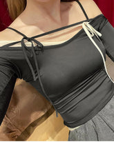 Dustrelia Balletcore Stringy-Oberteil